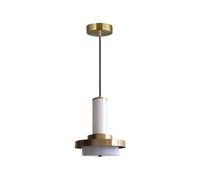 Jadssox Lampada A Sospensione Moderna A LED For Isola Cucina, Lampada A Sospensione Geometrica, 9W 3000K, Luci A Sospensione For Soggiorno, Camera Da Letto, Comodino, Ristorante, Bar(Gold)