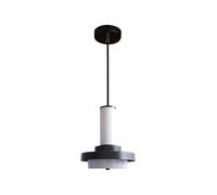 Jadssox Lampada A Sospensione Moderna A LED For Isola Cucina, Lampada A Sospensione Geometrica, 9W 3000K, Luci A Sospensione For Soggiorno, Camera Da Letto, Comodino, Ristorante, Bar(Black)