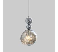 Jadssox Lampadari A Sospensione In Vetro Lampadari A Sospensione Cromati Lampadari A Sospensione Moderni In Metallo Mini Lampadari A Sospensione Per Cucina Isola Lampadari A Sospensione Per Comodino C