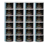 JaDy - Cera Depilatoria Azulene | Uso Professionale | Delicata su Pelle Sensibile | Made in Italy | Rimozione Peli Efficace, 400ML, Blu 24PZ