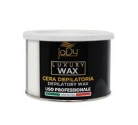 JaDy - Cera Depilatoria Micromica | Uso Professionale | Delicata su Pelle Sensibile | Made in Italy | 400ml di Cera a Caldo, Bianca, (1)