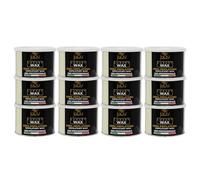 JaDy - Cera Depilatoria Zinco | Uso Professionale e Domestico | Delicata su Pelle Sensibile | Fragranza Avvolgente | Made in Italy, 400ml, Bianca, Luxury Wax 12PZ