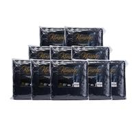 JaDy - Kimono Monouso Nero In Tnt Confezione da 10pz grembiuli usa e getta camici monouso camice monouso camici usa e getta monouso kimono estetista parrucchiere grembiule parrucchiere donna (100)