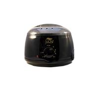 JaDy - Scaldacera Professionale | Potenza 100W | Compatibile con Vasi da 400ML e 800ML | Per Cera Brasiliana con Secchiello | Termostato Automatico, Nero