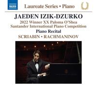 Jaeden Izik-Dzurko Jaeden Izik-Dzurko: Piano Recital (CD) Album