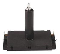 Jäger 560.407 Copertura per Antenna a 2 Fori, 55 PW, Nero