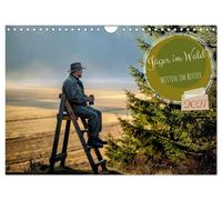 Jäger im Wald (Wandkalender 2027 DIN A4 quer), CALVENDO Monatskalender