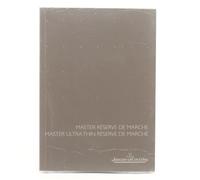 Jaeger LeCoultre Riserva Di Marcia Libretto Manuale