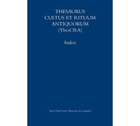 . Jaeger Thesaurus Cultus et Rituum Antiquorum - Abbreviation (Copertina rigida)