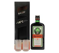Jägermeister 35% Vol. 0,7l in Giftbox with 2 Shotgläser