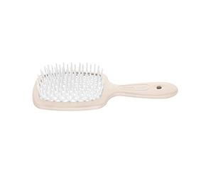 Jäneke Spazzola SUPERBRUSH Corpo rosa pastello Riccio Bianco