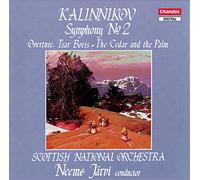 Järvi Kalinnikov: Symphony No.2 in A Major, Overture To Tsar Boris, The Ced (CD)