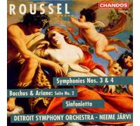 Järvi, Neeme – Sinfonie 3+4 / Baccchus et Ariane