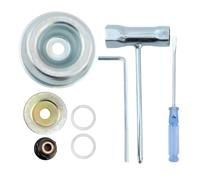 Jaeskeclip Kit adattatore per lama, 8 pezzi di accessori per decespugliatore, kit adattatore lama decespugliatore per decespugliatori, compatibile con FS36, FS40, FS44, FS55, FS55C, FS55R, FS55T,