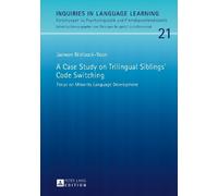 Jaewon Nielbock A Case Study on Trilingual Siblings’ Code Swi (Copertina rigida)