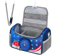 Jaffzora Custodia da trasporto adatta per Toniebox Starter Set, borsa portaoggetti compatibile con personaggi Tonies Figures, cuffie e accessori, Blu, Organizer per borse