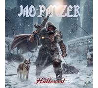 Jag Panzer The Hallowed blue+white marbled in (Vinyl LP)