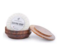 Jag Shaving Ciotola per sapone da barba - ciotola da barba di alta qualità in legno - sapone da barba di alta qualità - accessorio perfetto per una rasatura delicata - ciotola in schiuma da barba con