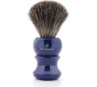 Jag Shaving Pennello per rasatura a umido puro con manico in resina rossa lucido