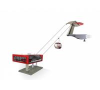 Jagerndorfer - 1/32 Kabelbaan D-line Kohlmaisbahn Zwart/Rood (?/23) - Jc84388
