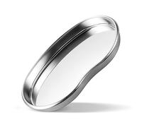 Jagowa Vassoio per reni in acciaio inox da 20,3 cm, strumento chirurgico professionale per uso medico, grande piatto curvo per la massima comodità