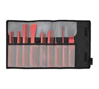 Jaguar A-Line - Set di 9 pettini per capelli, colore: Corallo, 0,19 kg