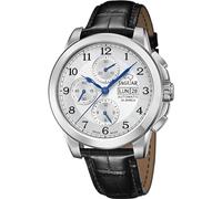 Jaguar Orologio automatico uomo J975/1 Pelle nera, data, vetro zaffiro, 10 ATM