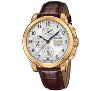 Jaguar Orologio da polso J977/1 Automatico Cronografo Pelle marrone Vetro zaffiro 10 ATM Uomo