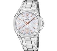 JAGUAR Orologio da uomo J1029/1 Diplomatic Cassa in Acciaio Inox 316L Argento Cinturino in Acciaio Inox 316L Argento, bianco
