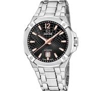 JAGUAR SWISS MADE Orologio Automatico Uomo Acciaio 316L Argento - Data, Vetro Zaffiro - Impermeabile 10 ATM - J1029/4 Automatic