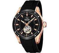 JAGUAR Orologio Modello J814 / 1 della Collezione Automatico, Cassa 45 mm Nera con Cinturino in caucciù Nero per Uomo J814/1