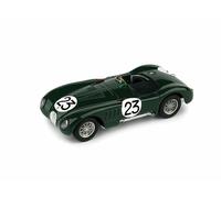 MODELLINO AUTO STATICO BRUMM JAGUAR C TYPE LE MANS 1951 JOHNSON-BIONDETTI 1:43
