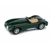 Brumm Modellino auto statico Jaguar C Type Stradale 1953 Verde Inglese scala 1:43 R360-01