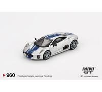 Jaguar C-X75 Argento LHD 1:64 Blister Mini GT 00960BL