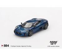 Jaguar C-X75 Blu LHD 1:64 Blister Mini GT 00884BL