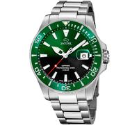 Jaguar Executive J860/6 Men's Diver Watch - Stainless Steel, Green Dial, Sapphire Crystal