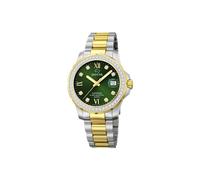 Jaguar Executive J893/3 Ladies Diver Watch - Two-Tone Stainless Steel, Green Dial