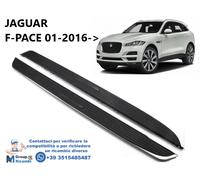 Jaguar F Pace '16 Pedane Laterali Barre Scalette Sottoporta Predellini Alluminio