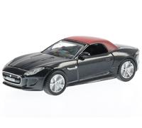 Jaguar F Type Cabrio ultimate nero modellino 76FTYP007 Oxford 1:76