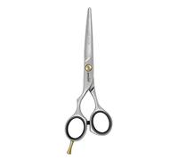 JAGUAR Forbici per capelli PRE STYLE RELAX LEFT 5.25" | Forbici da parrucchiere per mancini in design offset | opacizzate | Made in Germany Argento