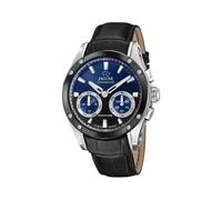 Jaguar J958/1 Hybrid Connected Men's Watch - Blue Dial, Black Leather Strap