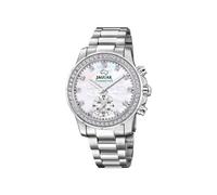 Jaguar J980/1 Women's Connected Hybrid Watch - Stainless Steel, Mother-of-Pearl Dial