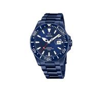 Jaguar J987/1 Men's Professional Diver Watch - Blue Dial, Blue Stainless Steel Bracelet
