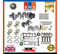 JAGUAR LAND ROVER 204DTD 2.0DIESEL FORGIATO MOTORE CON RICOSTRUZIONE KIT NUOVO