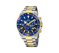 Jaguar Men's Swiss Quartz Chronograph Watch - Model J862/4, Two-Tone Stainless Steel, Blue Dial