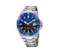 Jaguar Men's Swiss Quartz Professional Diver Watch - Model J860/5, Stainless Steel Case, Blue Dial, Sapphire Crystal