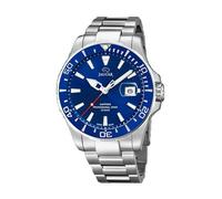 Jaguar Men's Swiss Quartz Professional Diver Watch - Model J860/C, Stainless Steel Case, Blue Dial, Sapphire Crystal