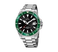 Jaguar Men's Swiss Quartz Professional Diver Watch - Model J860/H, Stainless Steel Case