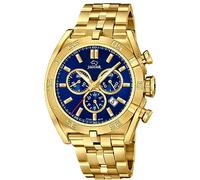 Jaguar Montre modèle J853 / 3 de la Collection Executive, boîtier Bleu 45,8 mm avec Bracelet en Acier plaqué pour Homme Adulte Unisexe J853/3