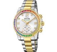 Jaguar Orologio Da Donna IN Acciaio Inox Argento Oro Connected Polso Uj982/4